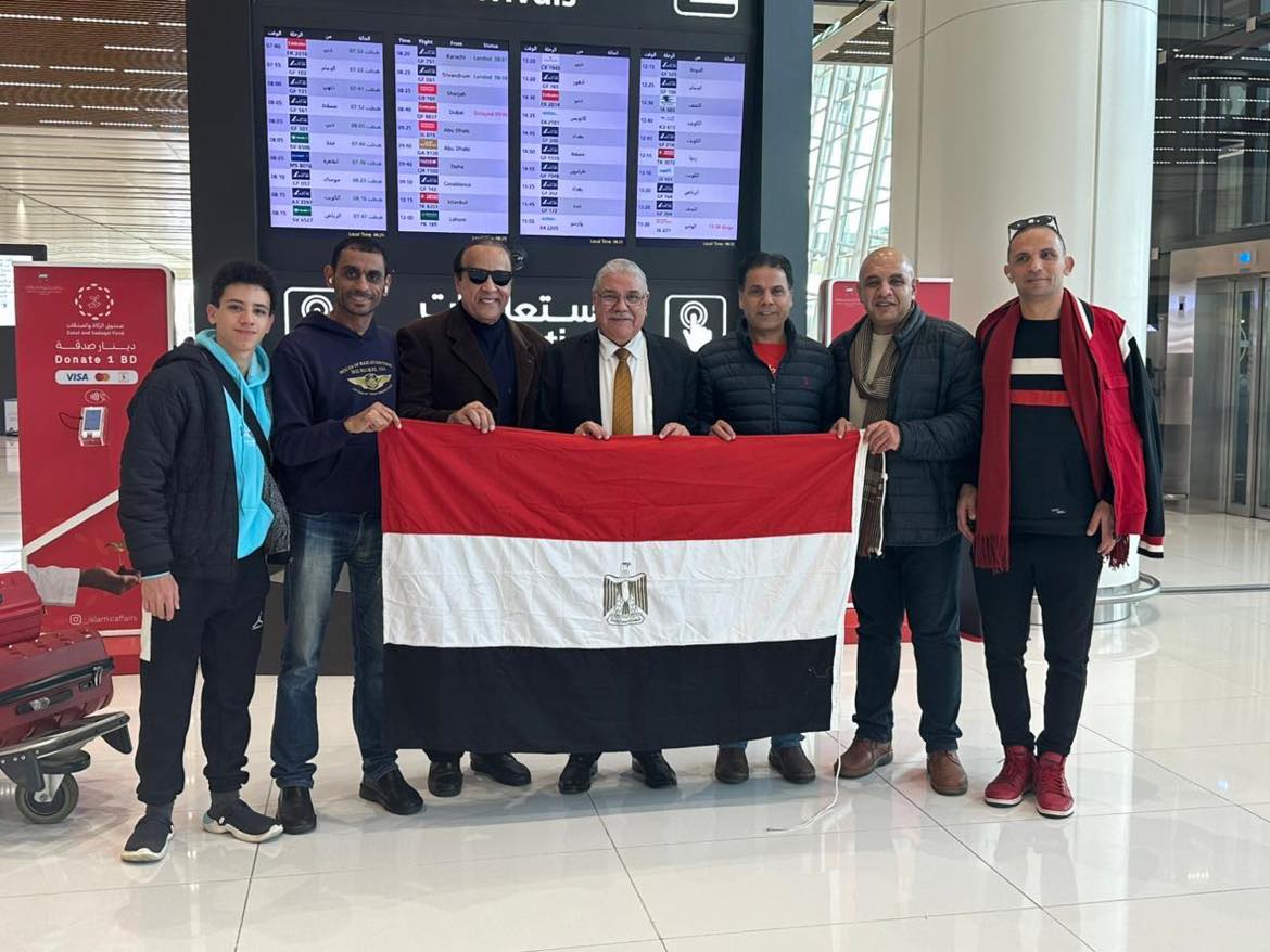 بعثة منتخب مصر للدارتس تصل إلى البحرين للمشاركة في كأس العرب — كورافيا